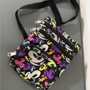 Disney Colorful Mickey Mouse Crossbody Bag